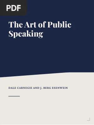 The Art of Public Speaking