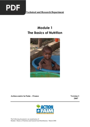 The Basics of Nutrition