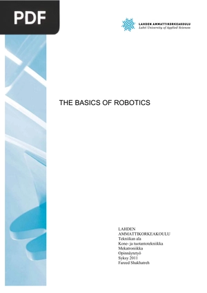 The basics of robotics