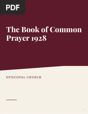 The Book of Common Prayer (1928)