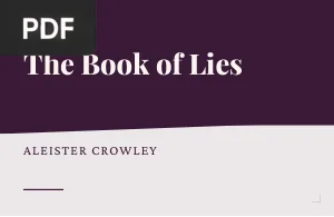The Book of Lies