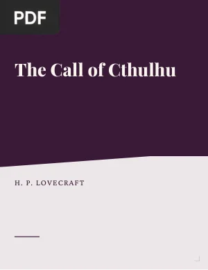 The Call of Cthulhu