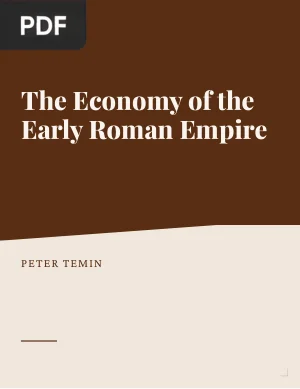 The Economy of the Early Roman Empire