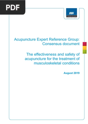 The effectiveness and safety of acupuncture for the treatment of musculoskeletal conditions