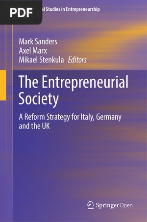 The Entrepreneurial Society