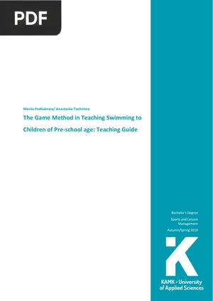 The Game Method in Teaching Swimming to Children of Preschool Age Teaching Guide