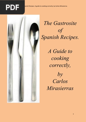 The Gastrosite of Spanish Recipes