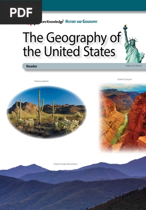 The Geography of the United States. Reader
