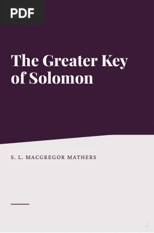 The Greater Key of Solomon