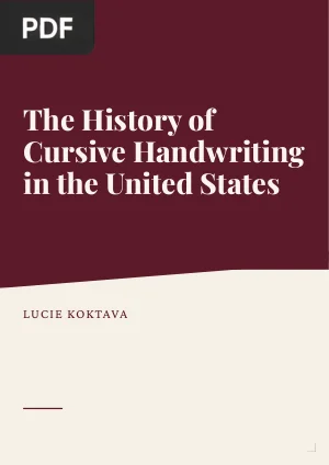 The History of Cursive Handwriting in the United States