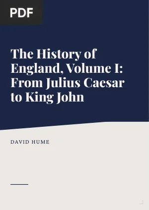 The History of England, Volume I: From Julius Caesar to King John