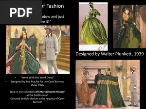 The History of Fashion