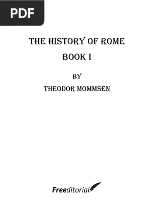The History of Rome - Book I