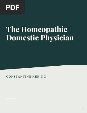 The Homeopathic Domestic Physician