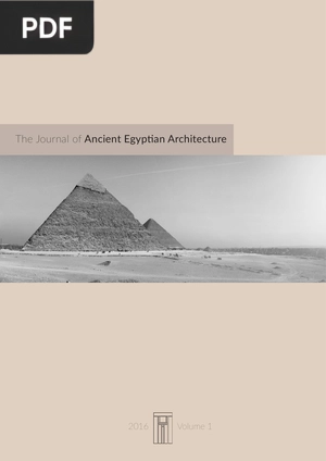 The Journal of Ancient Egyptian Architecture