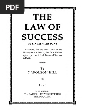 The Law of Success
