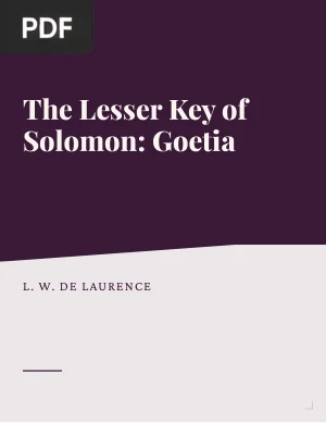 The Lesser Key of Solomon: Goetia