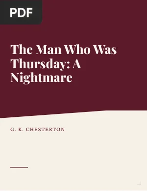 The Man Who Was Thursday: A Nightmare