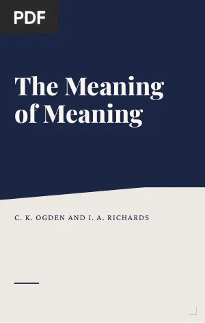 The Meaning of Meaning