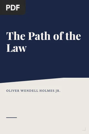 The Path of the Law