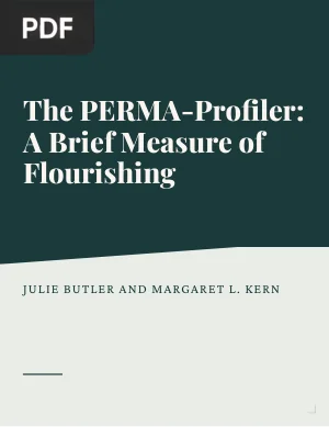 The PERMA-Profiler: A Brief Measure of Flourishing