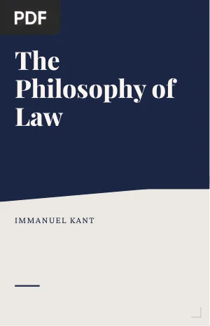 The Philosophy of Law