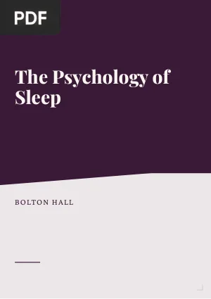 The Psychology of Sleep