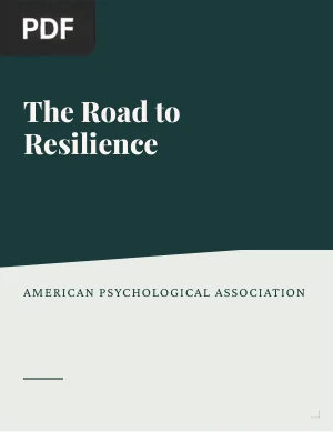 The Road to Resilience (Article)