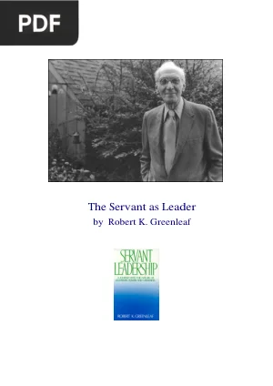 The Servant as Leader