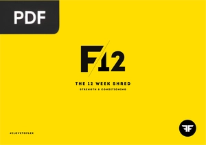 The 12 Week Shred Strength and Conditioning