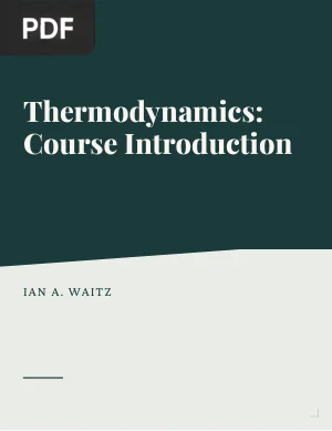 Thermodynamics: Course Introduction