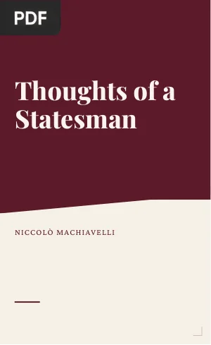 Thoughts of a Statesman