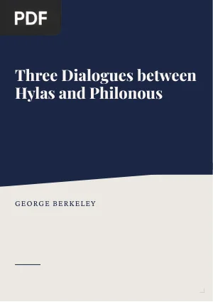 Three Dialogues between Hylas and Philonous