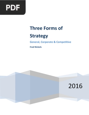 Three Forms of Strategy