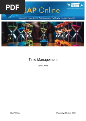 Time Management
