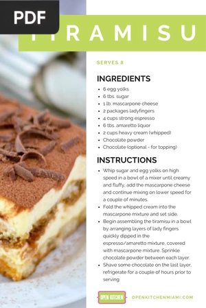 Tiramisu