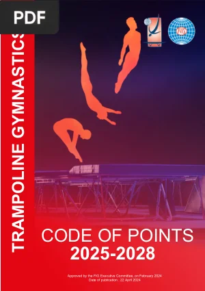 Trampoline Gymnastics Code of Points 2025-2028