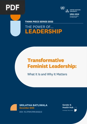 Transformative Feminist Leadership