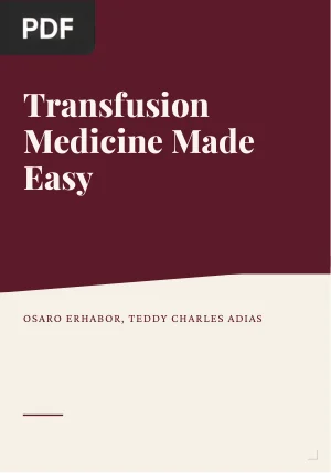 Transfusion Medicine Made Easy