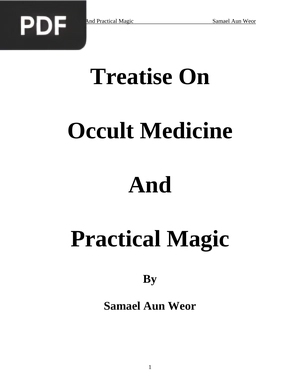 Treatise On Occult Medicine and Practical Magic