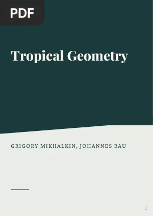Tropical Geometry