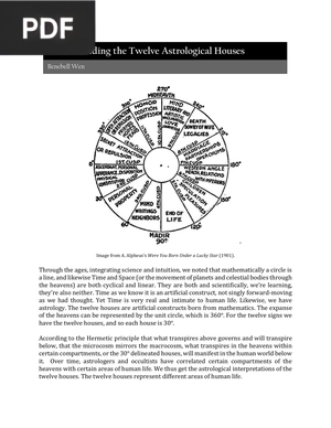 Understanding the Twelve Astrological Houses