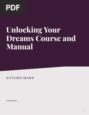 Unlocking Your Dreams Course and Manual