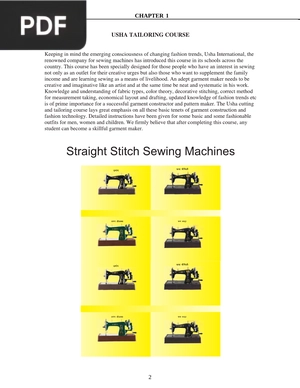 Usha Tailoring Course