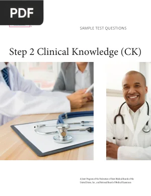 USMLE Step 2 CK Sample Test Questions