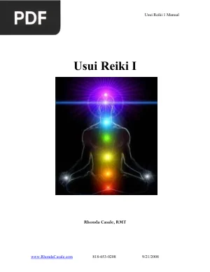 Usui Reiki I Manual