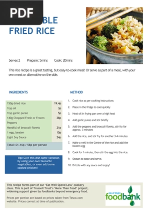 Vegetable Fried Rice