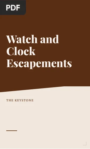 Watch and Clock Escapements