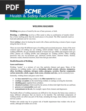Welding Hazards