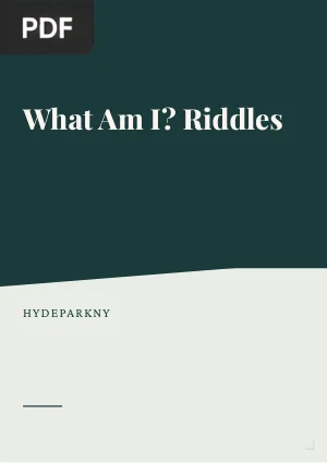 What Am I? Riddles